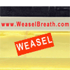 Comics strip and animated cartoons starring weasel breath and other entertaining characters